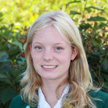 East Otago sports prefect Paige Walker