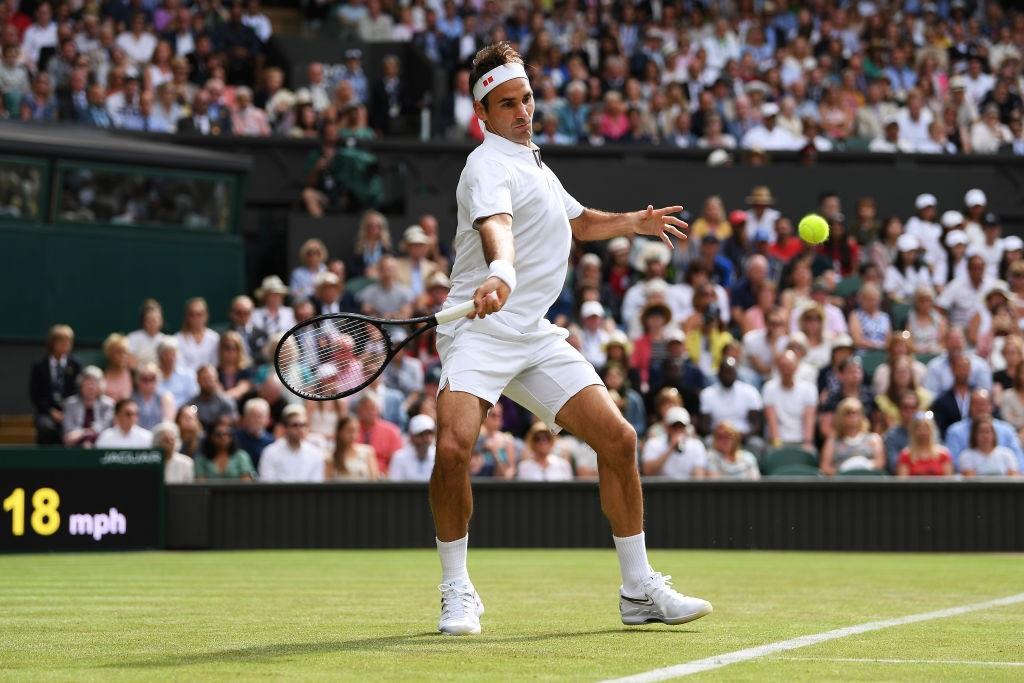 roger federer forehand wimbledon