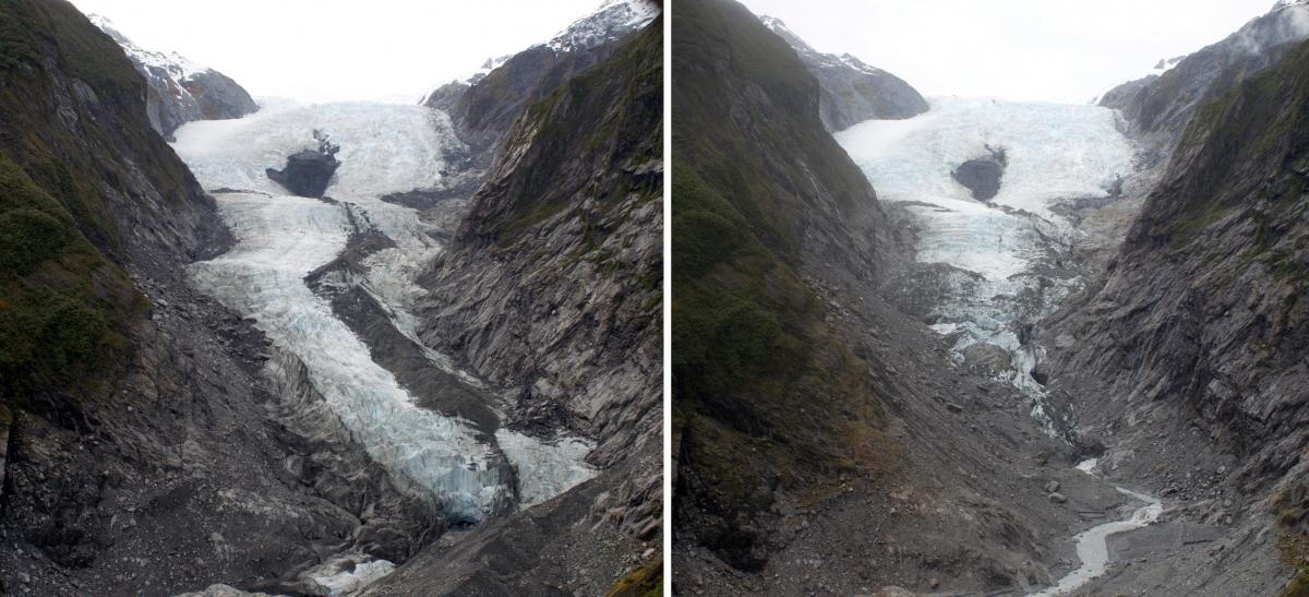 Les températures océaniques entraînent un retrait rapide des glaciers (expert)