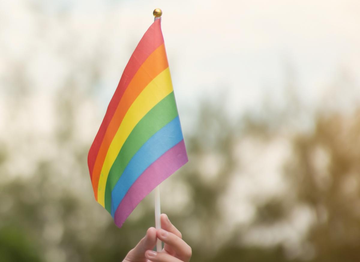 Homophobic abuse yelled at child for rainbow flag