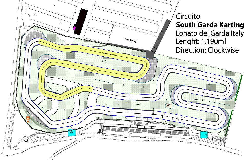 The South Garda Karting layout in Italy in the ultimate test for young drivers. PHOTO: SUPPLIED