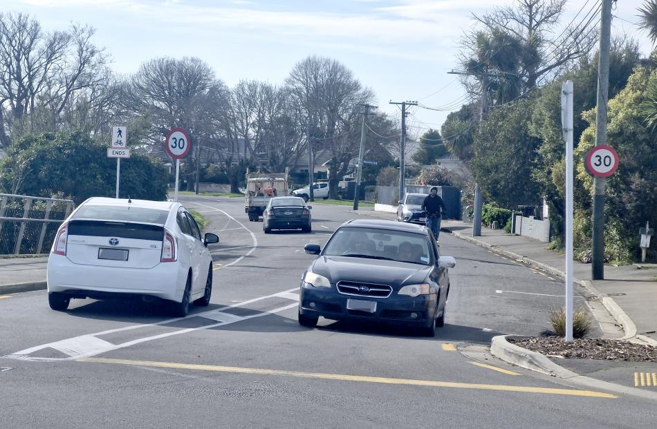 The Avonside Dr/Gloucester St intersection. Photo: Supplied