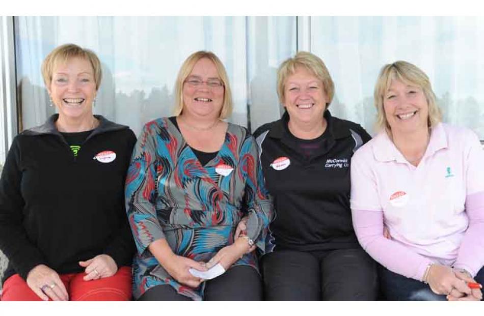 Island Park Women's Golf Club 40th anniversary last Saturday: Lynne Greer, Edna Clayton, Alison...