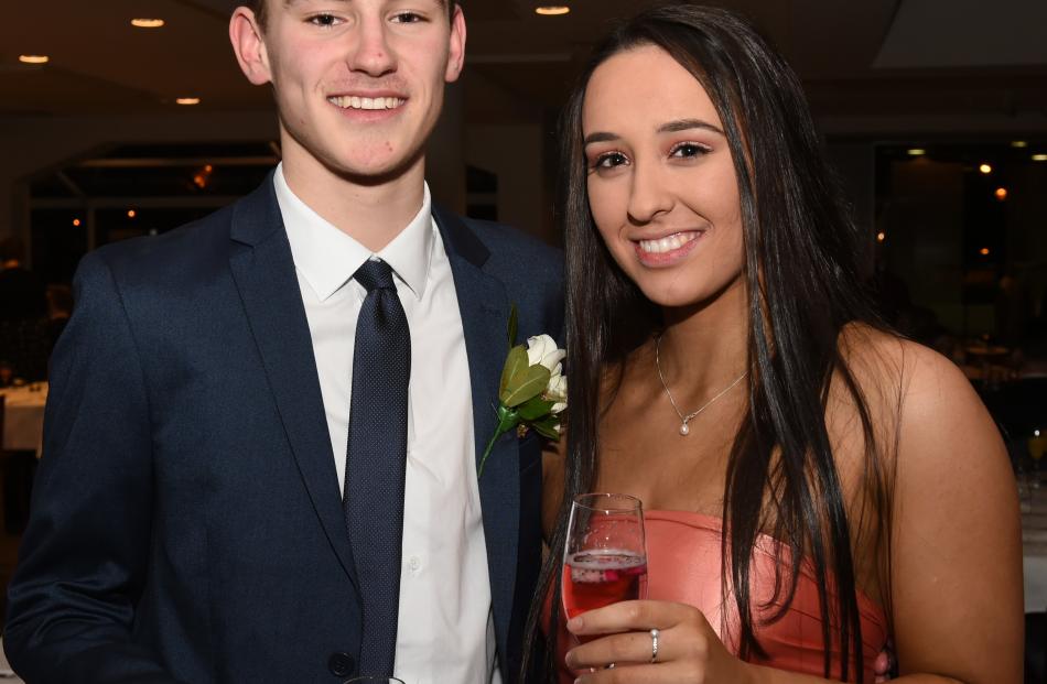 Tim Barham (16), of  King’s, and Mila Jojic (16), of  St Hilda’s.