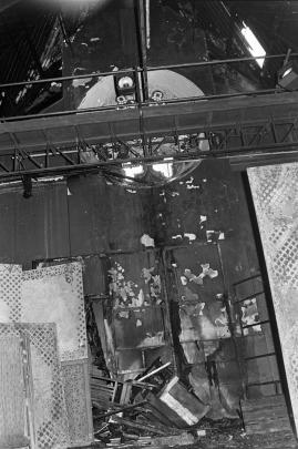 The main stage area of the Fortune was destroyed by fire in 1979. Photo: ODT