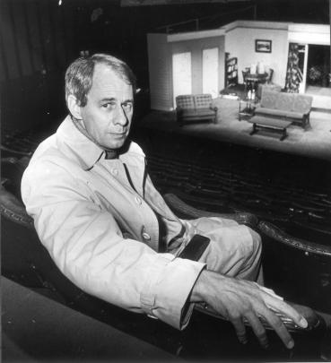 Roger Hall at the Fortune Theatre in 1983. Photo: GerardO'Brien