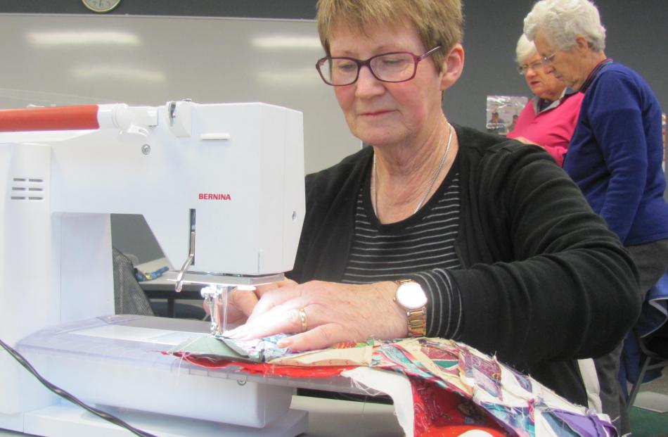 WI members get sewing on quilt project for St John bedrooms | Otago ...