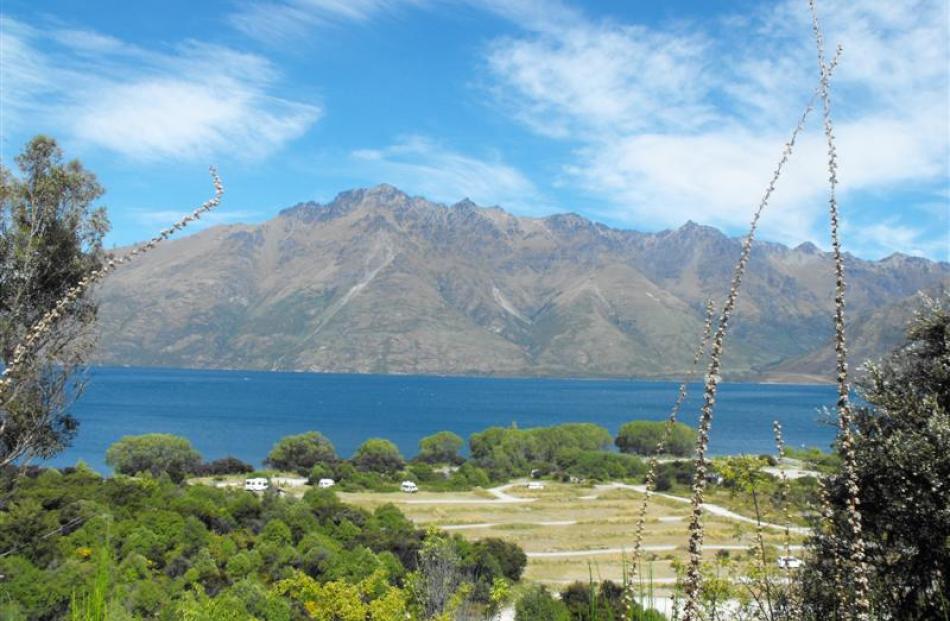 Still and serene is this view of the camping ground and the view over Lake Wakatipu. Photos by...