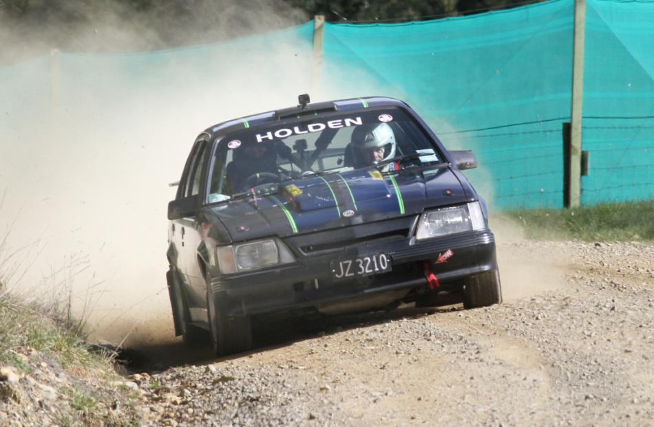 Steve Pabst  of Kaiapoi, drove his Holden Commodore in the unlimited open category  at the 2022...