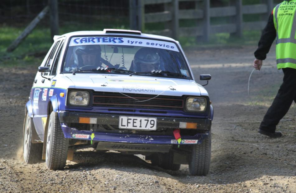 Claiming third . . . Peter Murch of Rangiora won his fourth ‘third in class’ trophy with a time...