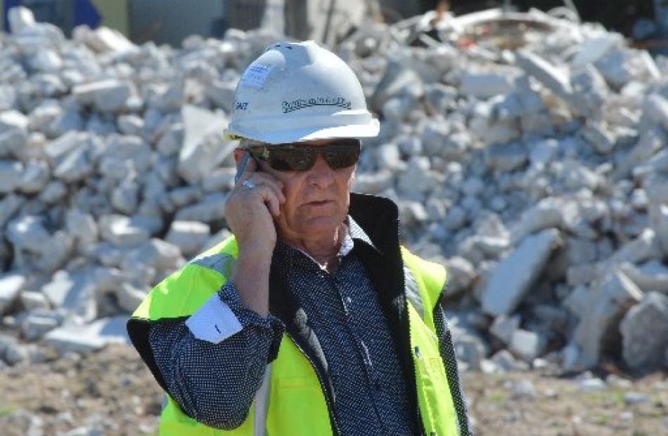 Southern Demolition director Alan Edge, of Christchurch.