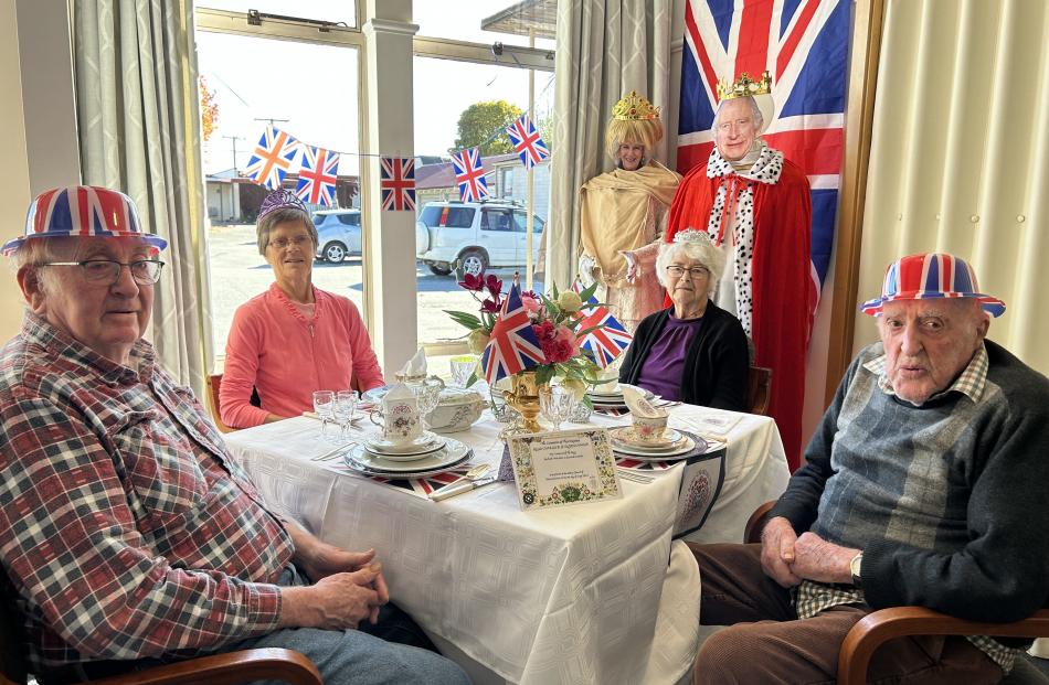 Ranui rest home residents entered a draw to have lunch with the King and Queen to celebrate the...
