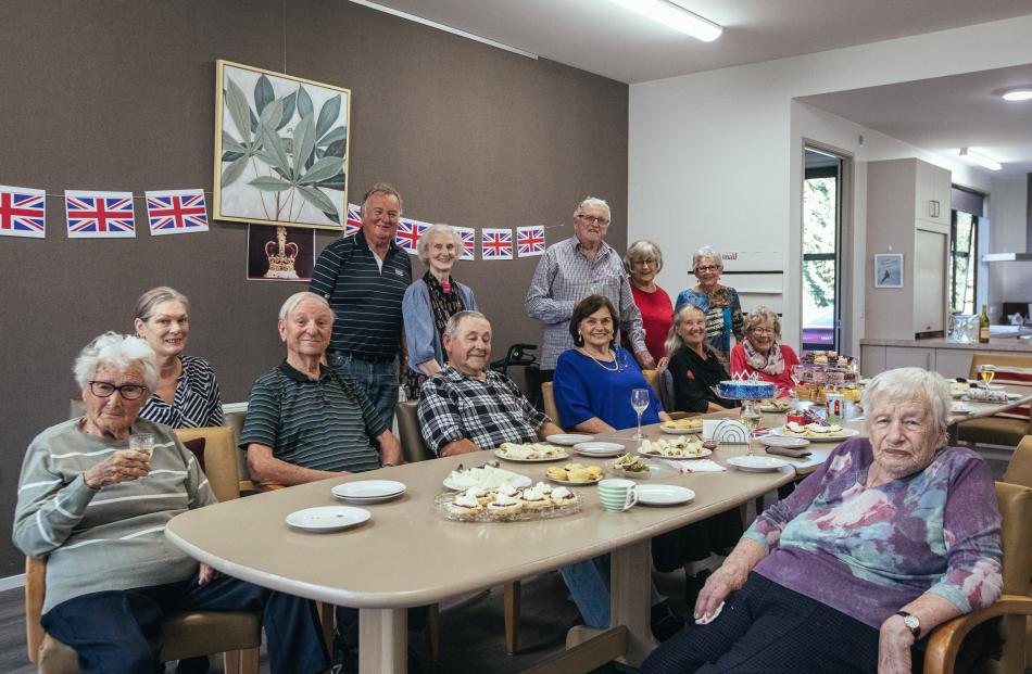 Queenstown’s Abbeyfield residents and supporters pictured during a high tea to mark the...