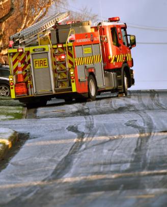 Snow and icy roads caused trouble yesterday morning for emergency services and commuters in...