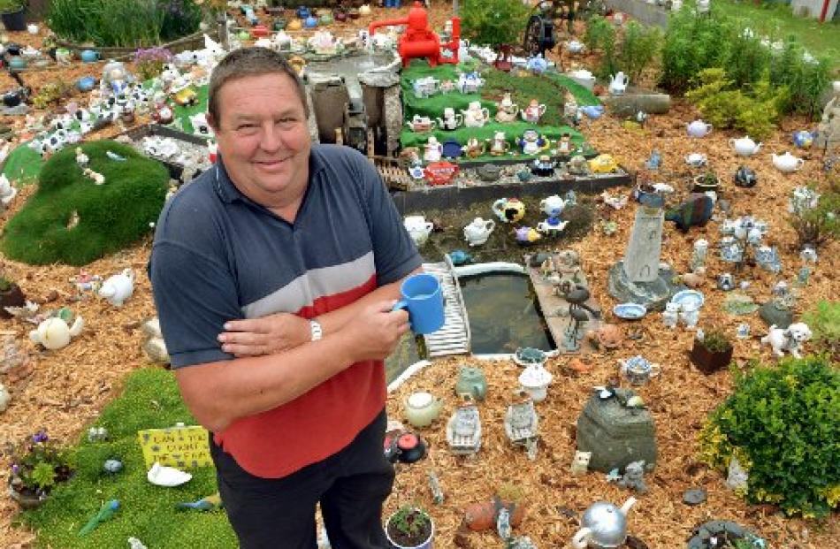 A bush walk in the Catlins; Graham Renwick with his teapot collection in Owaka.