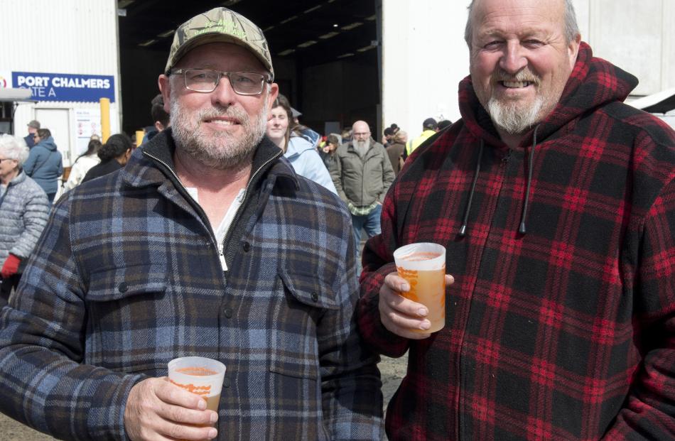 Chris Parkes and Andrew Baird, from Invercargill.