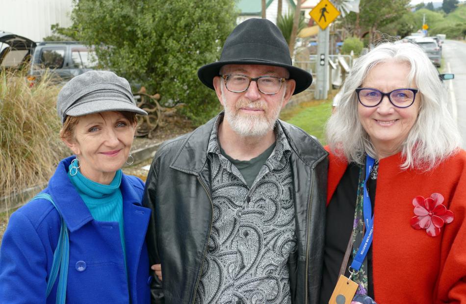 Wendy Gillett, of Pleasant Point, and Doug Gorman and Karen Armstrong, both of Lawrence.