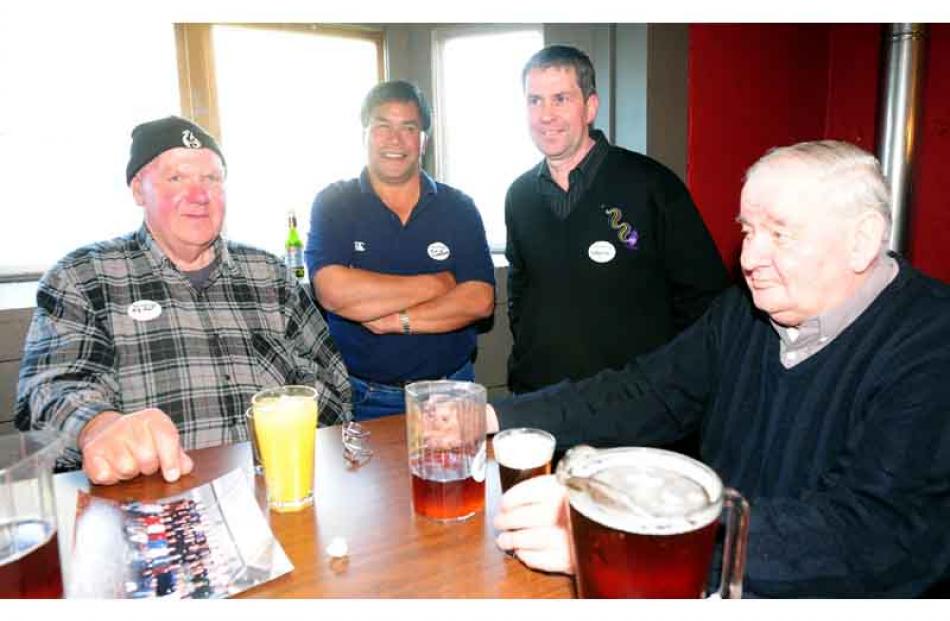 Les Buston, Jim Mahuru, Wayne Windle and Randel deCourcy.