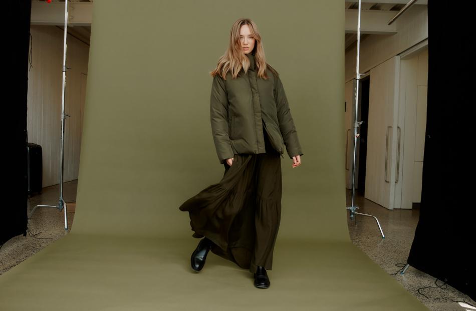 JH Down puffers have hidden stitching for a clean silhouette. Juliette Hogan says her puffers are...