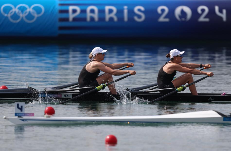 Brooke Francis (left) and Lucy Spoors. PHOTO: REUTERS