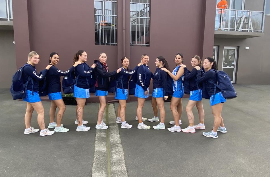 Queen’s netballers prepare for the South Island championships.