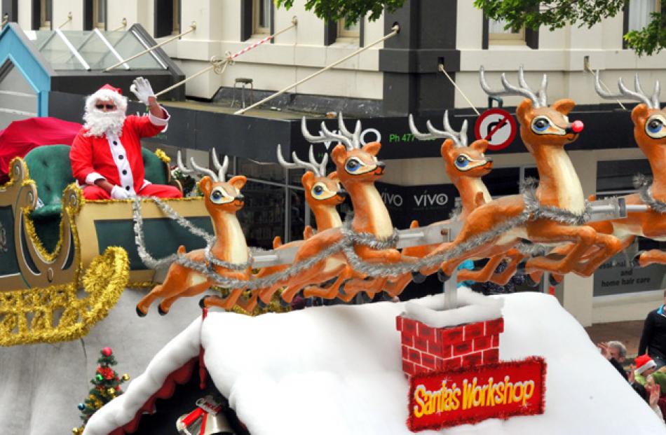 Dunedin Santa Parade Otago Daily Times Online News