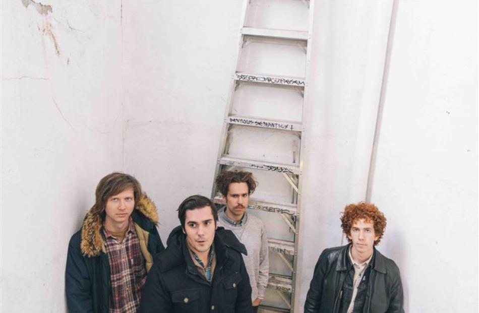 The smart, scrappy US foursome Parquet Courts. Photo by Ben Rayner.