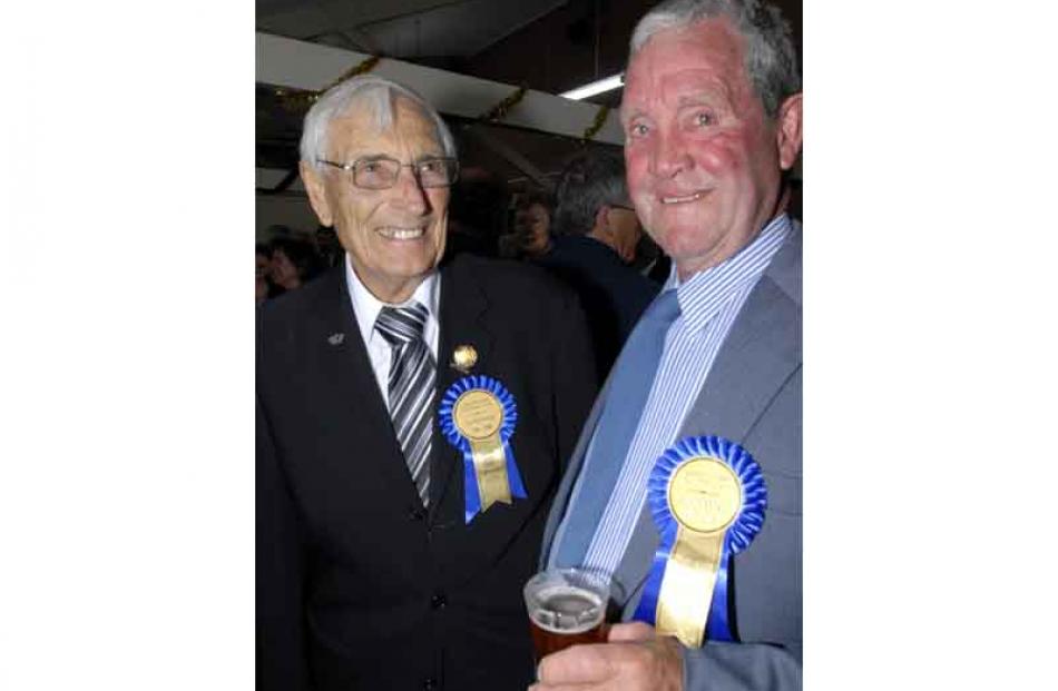 George Barton, of Noosa and Ray Pledger, of Dunedin.