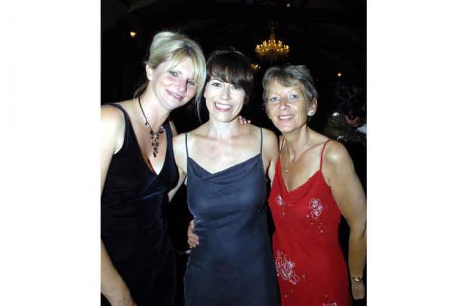 Jacqui Moir, Deborah Coburn and Pauline Ponton, all of Queenstown.