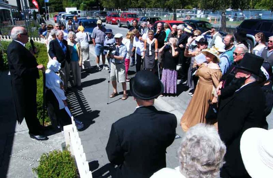 The history of Freemasonry in Queenstown was revealed outside Lake Lodge of Ophir No 85, on...