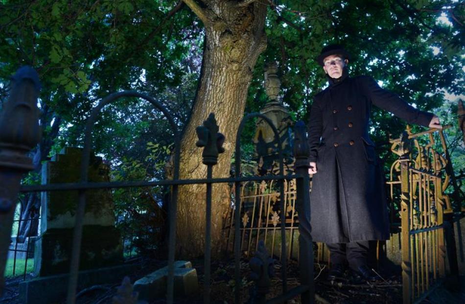 Andrew Smith will give you the jitters with his tales of Dunedin's most haunted sites.