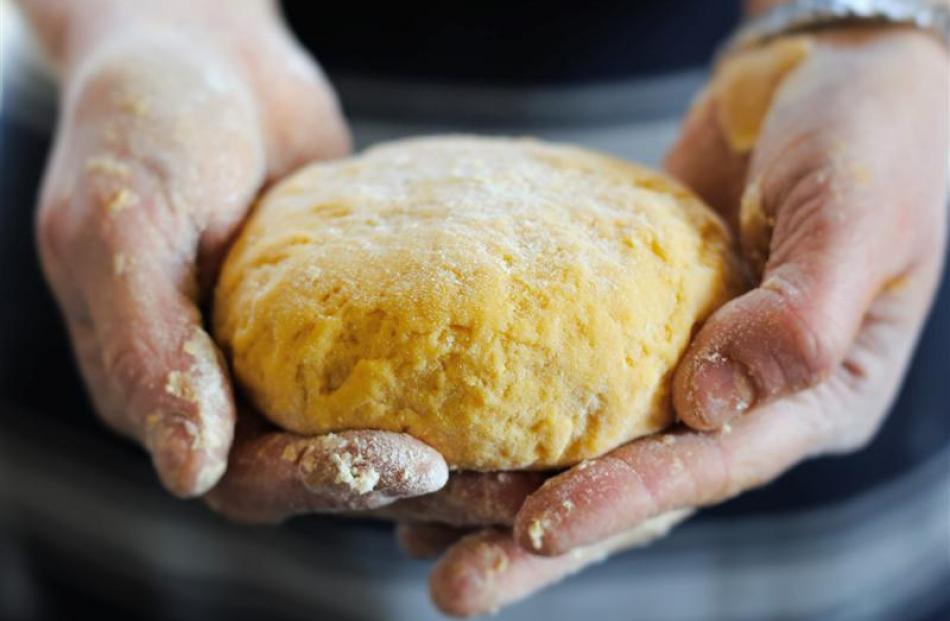 The basic pasta dough. Photos by Simon Lambert.