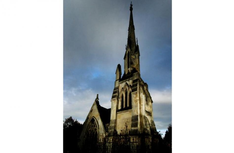 Larnach's Tomb, the most striking memorial in the Northern Cemetery still stands proudly despite...