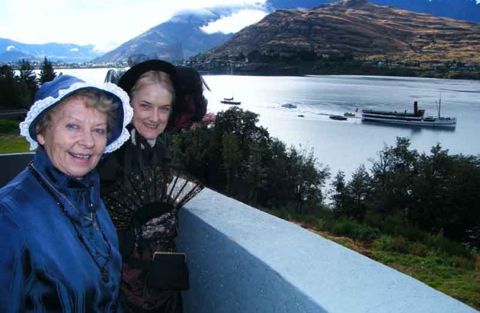 Rosemary Marryatt (69), of Waikanae, great-granddaughter of William Rees, and Adrienne Von...