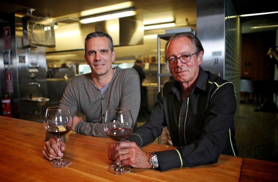 Sampling  Central Otago wine as preparations continue for  the  Celebrity Masterchef six-course...