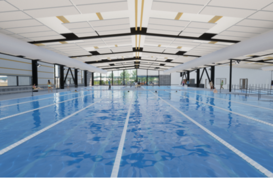 An image of the main pool. Photo: supplied 