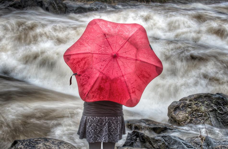 When the Water of Leith was in flood in July I wanted to find a way to illustrate the surge of...