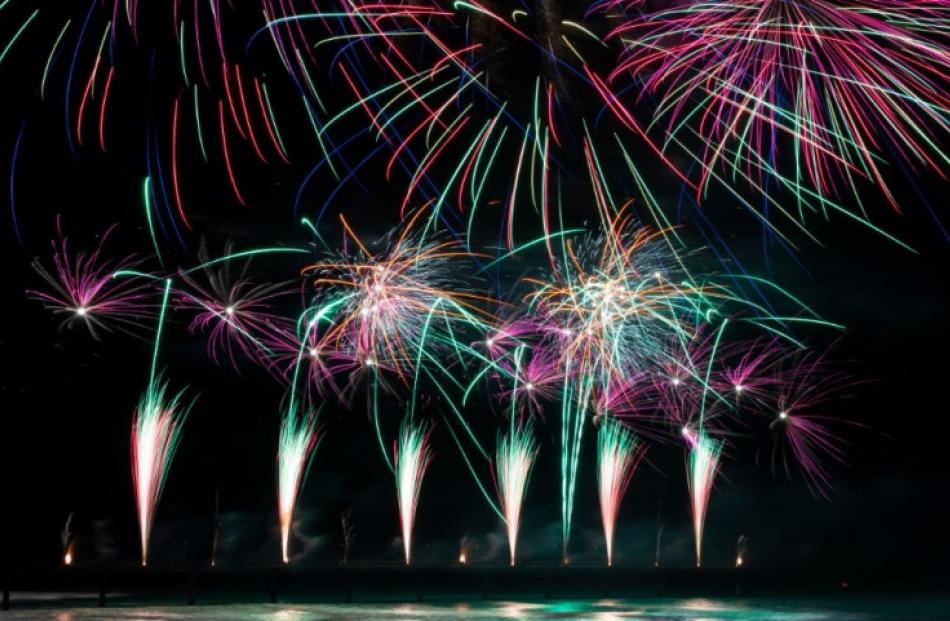 The Winter Fireworks Spectacular will run from 5.30-8pm on Saturday at the car park north of the...
