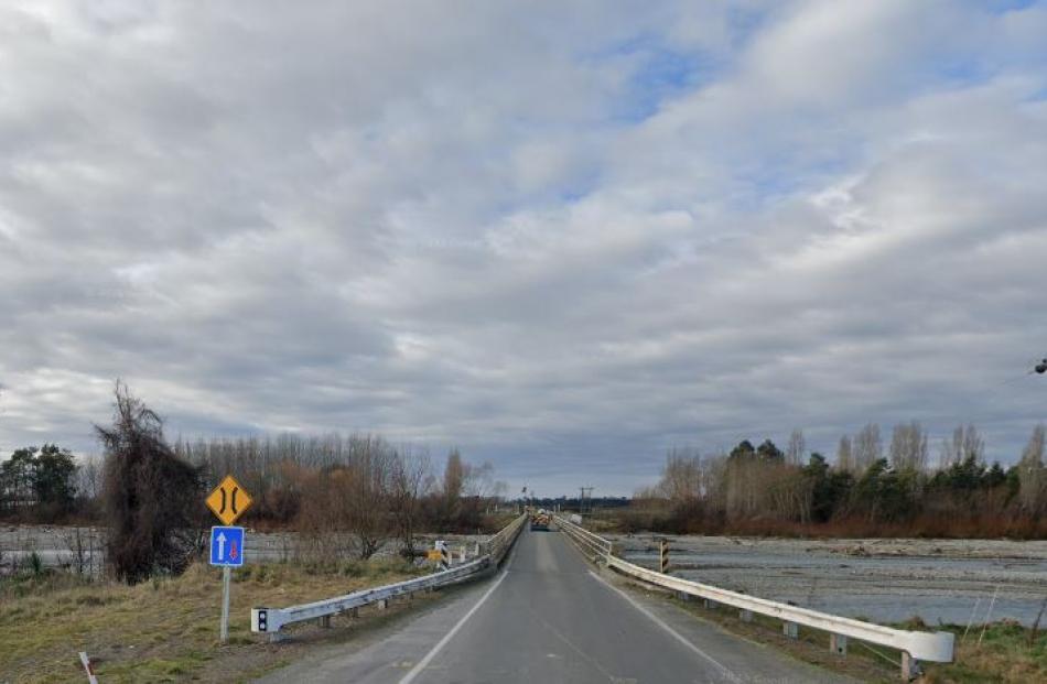 The Orari Bridge. Photo: Google Maps