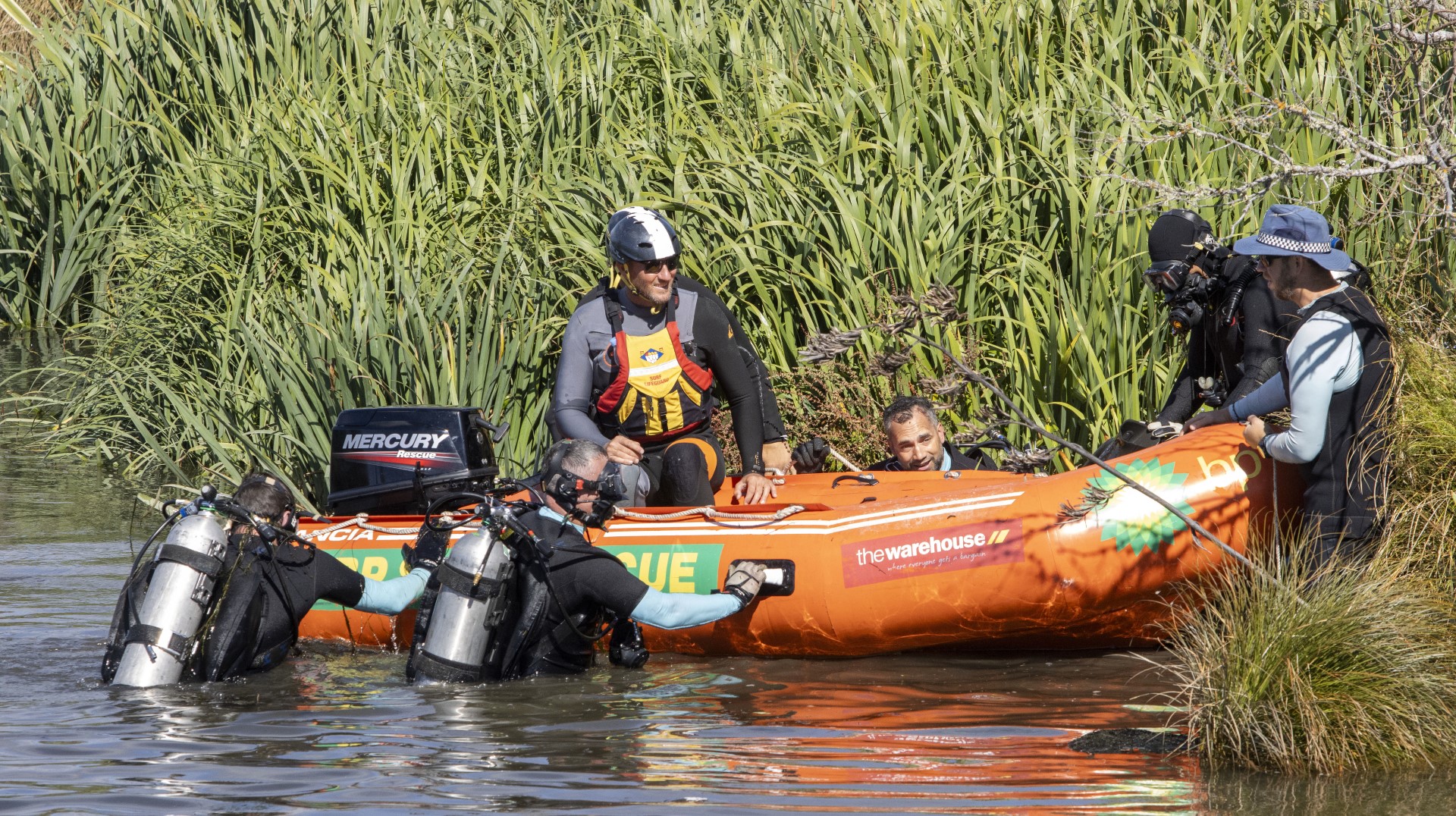 Police say they're looking for a firearm in relation to the investigation. Photo: Geoff Sloan