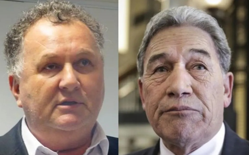 New Zealand First's Shane Jones (left) and Winston Peters. Photos: RNZ 