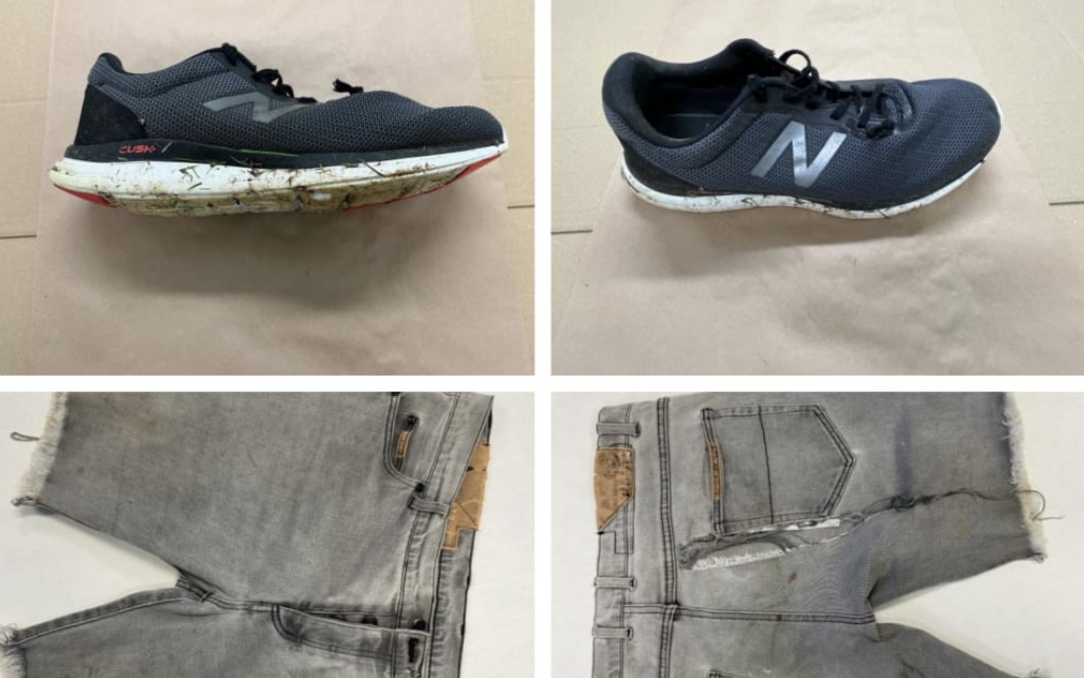 Police have released images of items left at the scene of a homicide in Kaikohe on Thursday night...