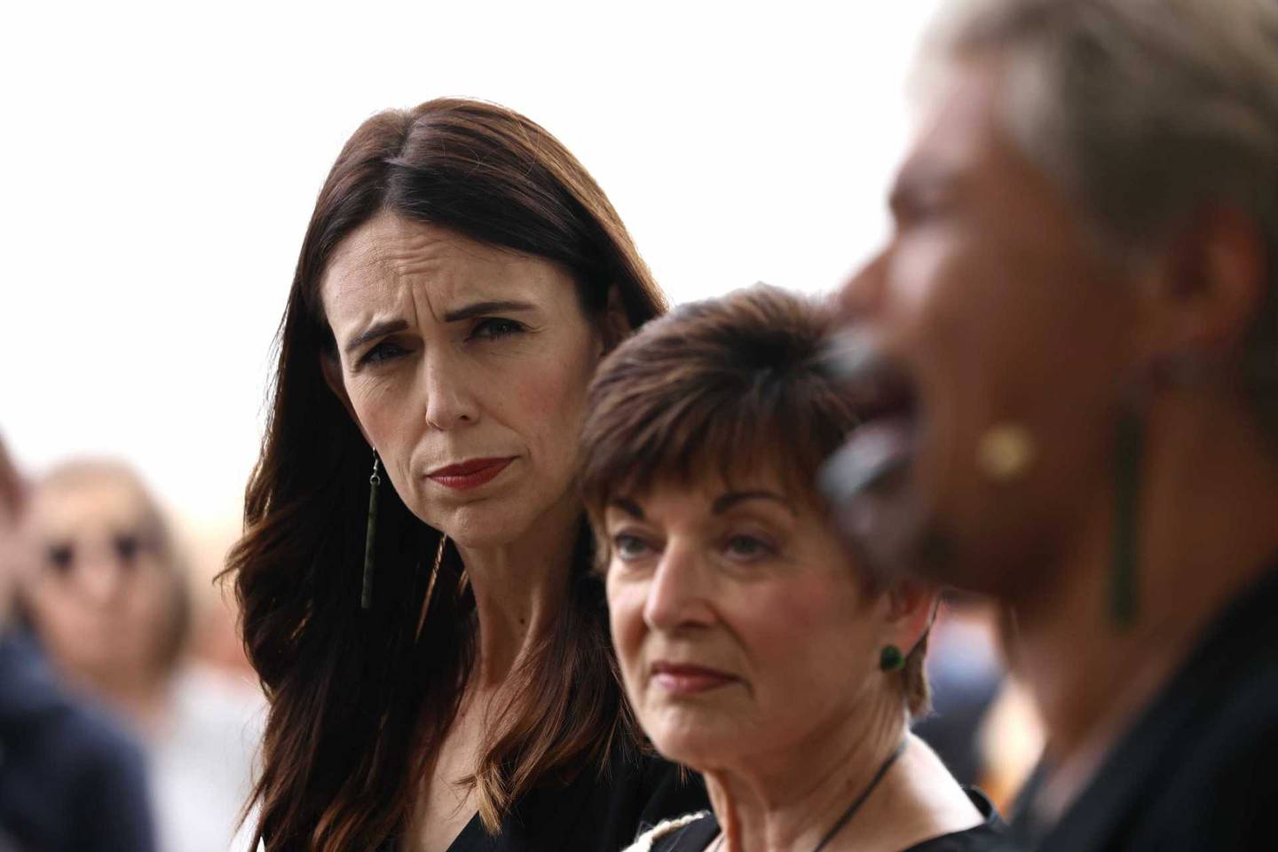 Prime Minister Jacinda Ardern and Governor-General Dame Patsty Reddy at the service. Photo: NZ...